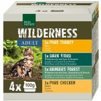 REAL NATURE Wilderness Adult 4x100 g Multipack 1 von REAL NATURE