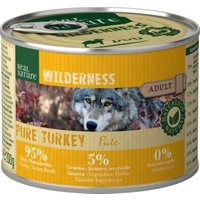 REAL NATURE WILDERNESS Nassfutter für Hunde Adult Pure Turkey 24x200 g von REAL NATURE