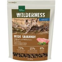 REAL NATURE WILDERNESS Adult Wide Savannah Geflügel mit Wildschwein und Lamm 300 g von REAL NATURE