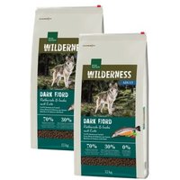 REAL NATURE WILDERNESS Dark Fjord Rothirsch, Lachs & Ente 2x12 kg von REAL NATURE