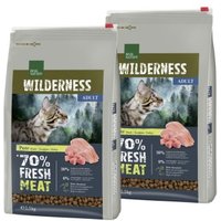 REAL NATURE WILDERNESS Fresh Meat Turkey Adult 2x2,5 kg von REAL NATURE