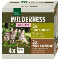 REAL NATURE WILDERNESS Kitten Multipack 4x100g von REAL NATURE