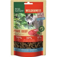 REAL NATURE WILDERNESS Meat Snack Training 150g Pure Beef (Rind mit Himbeeren und Spinat) von REAL NATURE