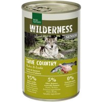 REAL NATURE WILDERNESS Nassfutter für Hunde Senior True Country Huhn & Lachs 24x400 g von REAL NATURE