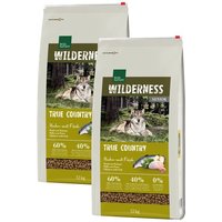 REAL NATURE WILDERNESS Senior True Country Huhn mit Fisch 2x12 kg von REAL NATURE