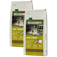 REAL NATURE WILDERNESS Senior True Country Huhn mit Fisch 2x12 kg von REAL NATURE