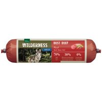 REAL NATURE WILDERNESS Wurst Adult Best Beef - Rind mit Amaranth & Karotte 12x800 g von REAL NATURE