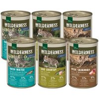 REAL NATURE Wilderness Adult 6x400 g Mixpaket 1 von REAL NATURE