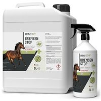 REAVET Bremsen Stop für Pferde | 6L XL Set Kanister mit Sprühflasche REAVET Bremsen Stop für Pferde | 6L XL Set Kanister mit Sprühflasche von REAVET