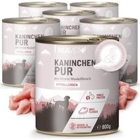 REAVET Hunde Nassfutter - Kaninchen PUR 6x800 g REAVET Hunde Nassfutter - Kaninchen PUR 6x800 g von REAVET