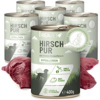 REAVET Hundenassfutter - Hirsch Pur | 6 x 400g von REAVET