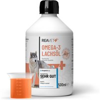 REAVET Omega-3 Lachsöl 500ml von REAVET