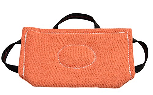 Redline K9 Schlepperspielzeug mit 3 Griffen, dünn, 27,9 x 17,8 cm, Orange von REDLINE K-9