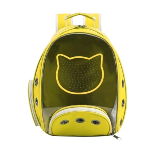 REIFOR Transportbox Hund Katze Hund Tasche Katze Rucksack Reise Raum Kapsel Oxford Tuch Haustier Rucksack Träger Für Outdoor Katzentasche Transporttasche Katze(B) von REIFOR