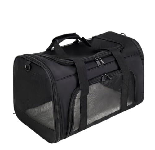 REIFOR Transportbox Hund Katzen-Tragetasche, Haustier-Tragetasche, Hunde-Tragetasche, Faltbarer Rucksack, Haustier-Tragetasche, Outdoor-Hundekäfig-Tragerucksack Katzentasche Transporttasche Katze(A) von REIFOR