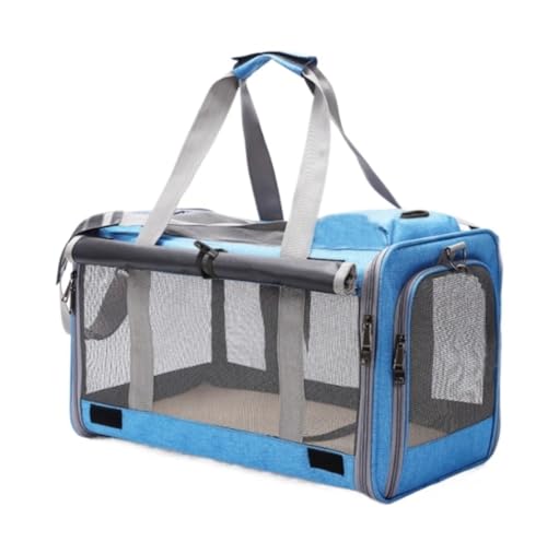 REIFOR Transportbox Hund Pet Out Bag Haustier-Katzen-Beutel, Tragbare Hundehandtasche, Belüftete Haustier-Tragetasche, Hunderucksack, Träger, Kätzchen Katzentasche Transporttasche Katze(C) von REIFOR