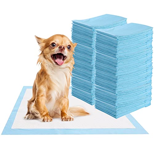 RELAX4LIFE Hygieneunterlagen Einwegpad, Welpenunterlagen aus Faservlies & Fließpapier, Saugstarke Trainingsunterlagen für Welpen & Hunde, für Hundetoiletten/Zwinger/Haustierbeutel (60x90cm, 150 Stück) von RELAX4LIFE