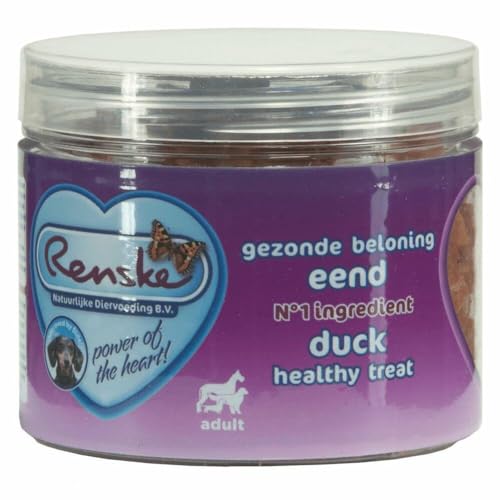 RENSKE Gesunde Belohnung Herzen - Ente - 100 g von Renske