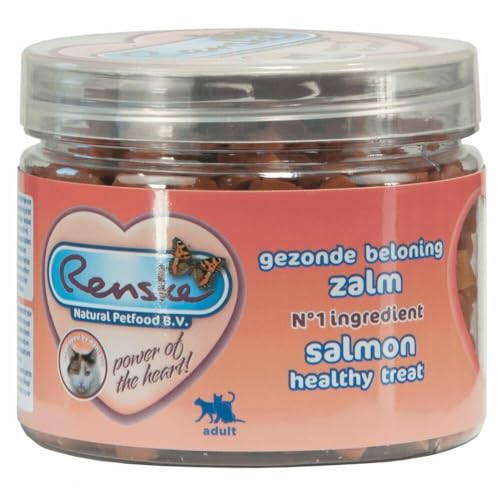 RENSKE Gesunde Belohnung Katzen-Leckerlis - Lachs - 100 g von RENSKE