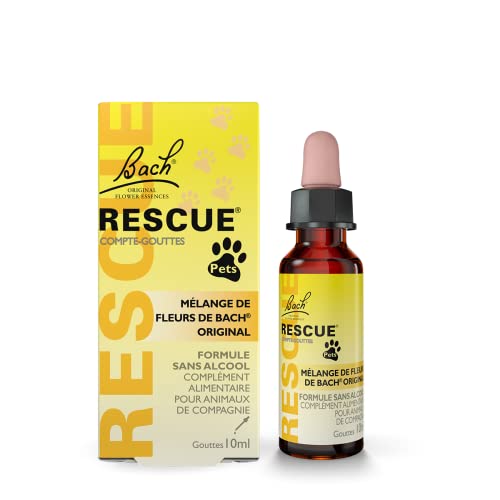 Rescue Pets Trüpfen, 1 Flasche mit Tropfen, 10 ml von RESCUE