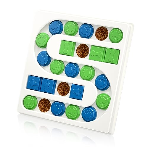 RETALPQ Hunde-Puzzle-Spielzeug, Leckerli-Puzzle, Hundefutter-Puzzle-Feeder-Spielzeug für IQ-Training, interaktives Hundespielzeug, geistige Bereicherung von RETALPQ