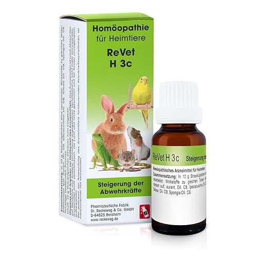 REVET, H 3c Globuli für Heimtiere Homöopathisches Arzneimittel für Heimtiere freiverkäuflich 10 g von ReVet