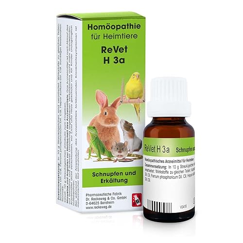 REVET H 3a Globuli für Heimtiere Homöopathisches Arzneimittel für Heimtiere freiverkäuflich 10 g, 1 g von ReVet