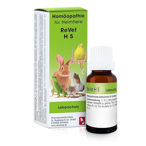 ReVet H 5 Globuli für Heimtiere -Homöopathisches Arzneimittel für Heimtiere, freiverkäuflich, 10 g von ReVet