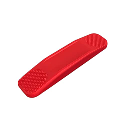 Pferde 6-in-1 Fellpflege-Massage, sanfter Groomer für Pferde, Pferdebürsten für die Fellpflege, Pferde-Pferde-Pflegebürste für Haustiere (Red) von REXFS