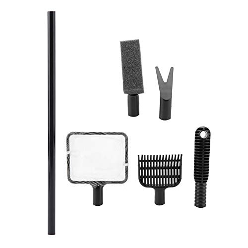 REXVTNS Aquarium Care Tool Set 4 in 1 | Fish Environment Brush/Net/Shovel/Clip | Portable ABS Plastic Kit | Easy Assembly for Freshwater/Saltwater Systems REXVTNS Aquarium Care Tool Set 4 in 1 | Fish Environment Brush/Net/Shovel/Clip | Portable ABS Plastic Kit | Easy Assembly for Freshwater/Saltwater Systems von REXVTNS