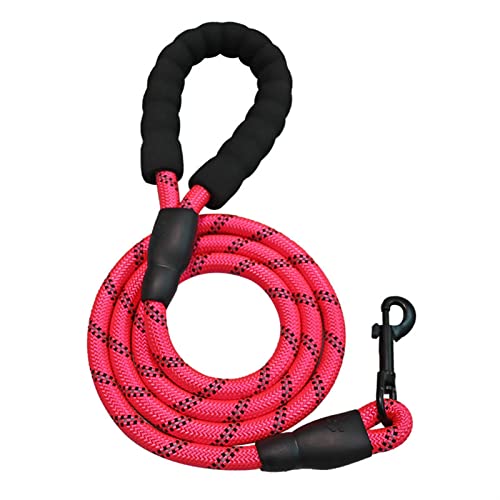 Hundegeschirr Hundeartikel Outdoor Walking Training Hundezubehör Atmungsaktiv Mit Reflektierenden Streifen Haustiergeschirr Weste Heimtierbedarf (Color : Pink 1.5M Leash, Size : L for 18-33kg) von REYNEM