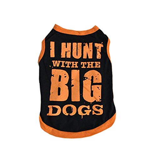 RFDFG Haustier Hund Kleidung Sommer Welpe Haustier Kleidung für Hund Weste Shirt Winter warme Hunde Haustiere Kleidung Chihuahua Yorkshire Kleidung für Hunde, 10, L. von RFDFG