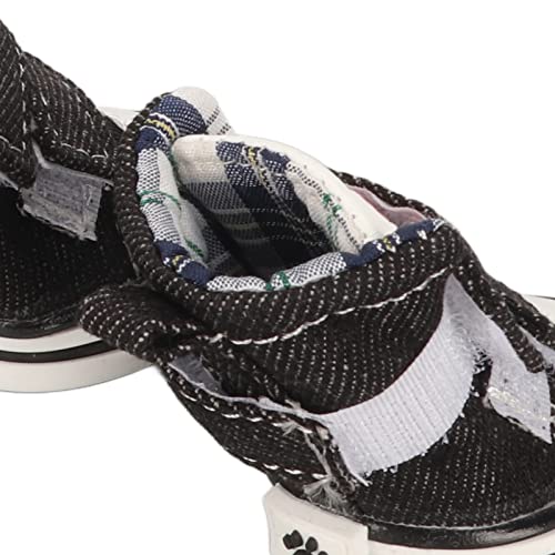 RGBGW Canvas-Welpenschuhe, niedliche, atmungsaktive Slip-Haustier-Sportschuhe für kleine Hunde und Haustiere zu jeder Jahreszeit (3 Size) von RGBGW