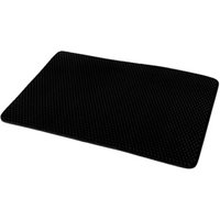 RHR Quality Katzenklo Matte Dirty Paw 75x55cm schwarz von RHR Quality