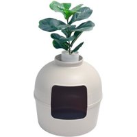 RHR Quality RHRQuality Katzentoilette Flower XXL cappucino RHR Quality RHRQuality Katzentoilette Flower XXL cappucino von RHR Quality