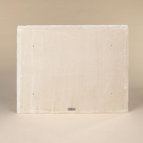 RHRQUALITY Kratzbaum Ersatzteil - Bodenplatte Kilimandjaro - Stabil & Gemütlich - 73 × 58 x 4 cm (Beige) von RHRQUALITY