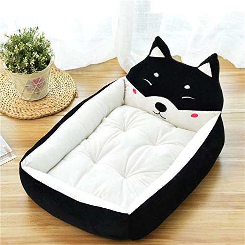 UKKD Hundematte Süße Haustier Hund Bett Matten Tier Cartoon Geformt Für Große Hunde Haustier Sofa Zwinger Katze Haus Hund Pad Teddy Mats Große Decke,EIN Stil,L 70X55X15Cm. von RHXWFDG