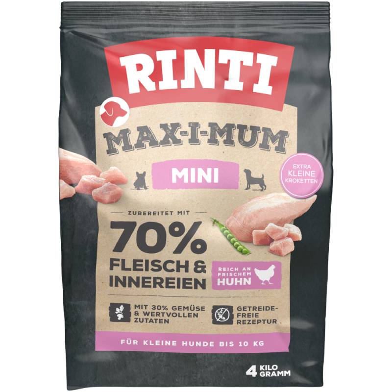 RINTI Max-I-Mum Mini Adult Huhn - Sparpaket: 2 x 4 kg von RINTI Max-i-mum