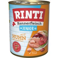 RINTI Kennerfleisch 12 x 800 g - Junior Huhn von Rinti