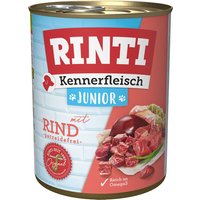 RINTI Kennerfleisch 12 x 800 g - Junior Rind von Rinti