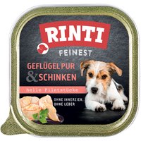 Sparpaket RINTI Feinest Schälchen 44 x 150 g - Geflügel & Schinken von Rinti