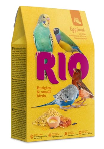 RIO Eifutter für Wellensittiche und andere kleine Vögel, 1er Pack (1 x 250 g) von RIO