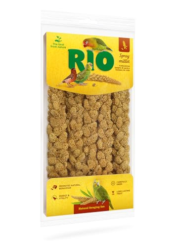 RIO Kolbenhirse. Naturleckerli für alle Vögel, 100 g von RIO