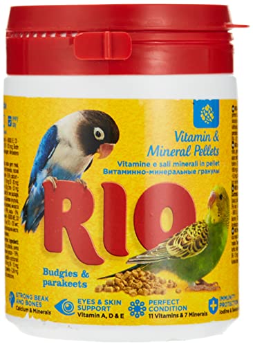 RIO Pellets Vitamin Mineralien Periquiten und Pericos 120 g von RIO