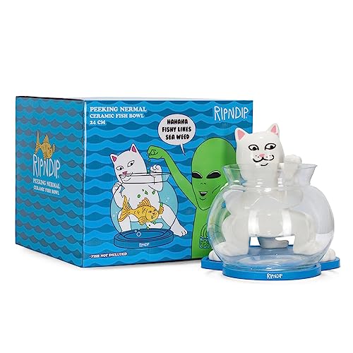 RIPNDIP Peeking Nermal Fish Bowl Gadget RIPNDIP Original Clear - Original Ripndip von RIPNDIP