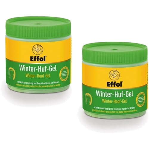 RL24 - Winter Huf-Gel | Hufbalsam für beanspruchte Hufe im Winter | Huf-Fett zieht langsam & nachhaltig EIN | Hufpflege für Pferde | 2 x 500 ml Dose (2er Set) von RL24