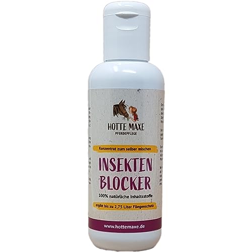 RL24 Hotte Maxe - Insekten-Blocker Konzentrat | Hautöl, Insektenschutz & Mähnenspray in einem | für seidigen Glanz | bei Sommerekzem & gegen Ungeziefer | 1 x 500 ml Flasche von RL24