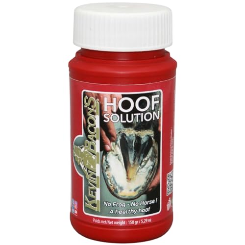 RL24 Kevin Bacon's - Öl für Hufstrahl Hoof Solution | Huffett für die Strahlpflege | Hufbalsam zum Schutz von Strahl, Sohle & vor Feuchtigkeit | Hufpflege für Pferde aller Art | 1 x 150 g von RL24
