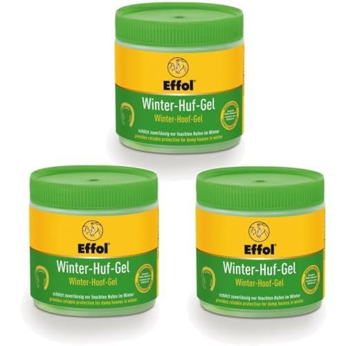 RL24 - Winter Huf-Gel | Hufbalsam für beanspruchte Hufe im Winter | Huf-Fett zieht langsam & nachhaltig EIN | Hufpflege für Pferde | 3 x 500 ml Dose (3er Set) von RL24