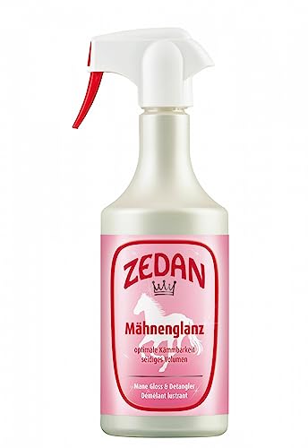 RL24 Zedan - Mähnenspray für Pferde | für seidigen Glanz & Kämmbarkeit | Schweifspray für Pferde | Pflege mit Provitamin B5 & natürlichem Vitamin E | 1 x 750 ml Spray von RL24